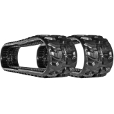 case cx30b set of 2 12" camso heavy duty mx tread rubber tracks (300x52.5nx80)