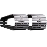 hitachi zx50u-3 set of 2 16" extreme duty steel tracks (400x72.5nx74)