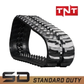 thomas 25g set of 2 9" standard duty c tread rubber tracks (230x72x39)