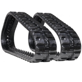 bobcat t595 set of 2 13" heavy duty c tread rubber tracks (320x86bx49)