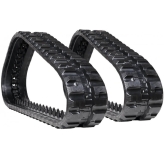 bobcat t200 set of 2 13" heavy duty c tread rubber tracks (320x86bx52)