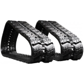 new holland c175 set of 2 16" heavy duty z tread rubber tracks (400x86bx50)