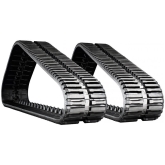 gehl ctl80 set of 2 18" heavy duty multi-bar tread rubber tracks (450x100x50)