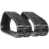 wacker st50 set of 2 18" heavy duty c tread rubber tracks (450x86bx58)