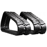 bobcat t870 set of 2 18" heavy duty z tread rubber tracks (450x86x58)