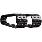 set of 2 9.5" extreme duty rubber track (240x87.63x37) dingo