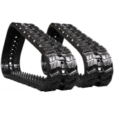 set of 2 320x86x49 heavy duty all terrain rubber track