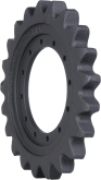 sprocket for kobelco sk60-v (rubber or steel tracks)