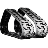 bobcat t630 set of 2 13" bridgestone extreme duty vortech tread rubber tracks (320x86x52)