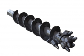 auger bit rock bit 6" diameter 2" hex collar