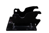 kubota kx161-3, u45, quick coupler mount on flat plate