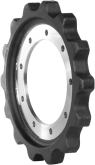 gehl ctl75 track sprocket 14 teeth - 9 bolt hole