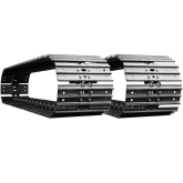 hitachi zx75-us5 set of 2 18" extreme duty steel tracks (450x81.5x76)