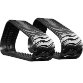 bobcat t62 set of 2 13" extreme duty bd tread rubber tracks (320x86lx50)