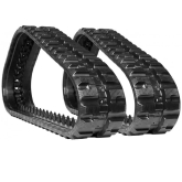 case tr270b set of 2 13" heavy duty c tread rubber tracks (320x86bx50)