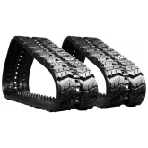 takeuchi tl10v2 set of 2 16" heavy duty z tread rubber tracks (400x86bx52)