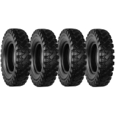 jlg 644e-42 set of 4 14.00x24 solideal 12-ply sl g-3 hard and soft surface telehandler heavy duty tires