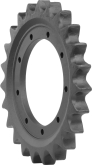 sprocket 23 teeth 9 bolt holes for kubota kx121-2