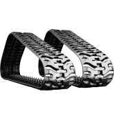 cat 279c2 set of 2 18" bridgestone extreme duty vortech tread rubber tracks (450x86bx56)