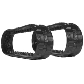 set of 2 7" heavy duty rubber track (180x72x32)