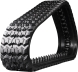 gehl ctl60 set of 2 13" camso heavy duty sawtooth tread rubber tracks (320x86tx52)