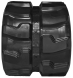 cat 304c set of 2 16" camso heavy duty mx tread rubber tracks (400x72.5wx72)