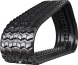 john deere 319e set of 2 16" camso heavy duty sawtooth tread rubber tracks (400x86bx52)