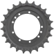 cat 3035cr track sprocket 23 teeth - 11 bolt hole