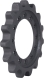 cat 239d3 track sprocket 15 teeth - 12 bolt hole