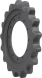 cat 289d track sprocket 17 teeth - 12 bolt hole