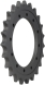 new holland e37c track sprocket 21 teeth 12 bolt hole