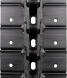 mitsubishi mm40sr set of 2 12" extreme duty steel tracks (300x52.5wx84)