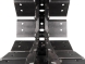 hitachi zx80 set of 2 18" extreme duty steel tracks (450x81.5x76)