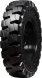 cat th-560 set of 4 13.00-24 non-directional mounted extreme duty solid rubber tires