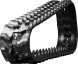 bobcat 418 set of 2 7" standard duty wave tread rubber tracks (180x72x39)