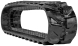 vermeer s450tx set of 2 7" heavy duty mx tread rubber tracks (180x72kx41)