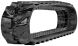 komatsu pc07avancer set of 2 9" heavy duty mx tread rubber tracks (230x48x62)