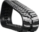 ditch witch jt2511 set of 2 9" standard duty c tread rubber tracks (230x72x39)