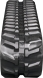 bobcat 319 set of 2 9" heavy duty mx tread rubber track (230x72x41)