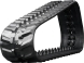 vermeer s650tx set of 2 9" heavy duty mx tread rubber track (230x72x41)