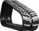 bobcat e10 set of 2 10" heavy duty mx tread rubber tracks (250x72x39)