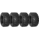 set of 4 14x17.5 14 ply galaxy xd2010 r-4 skid steer tires