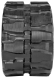 bobcat x225 set of 2 13" heavy duty bd tread rubber tracks (320x54x72)