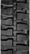 komatsu pc25-1 set of 2 13" heavy duty bd tread rubber tracks (320x54x82)