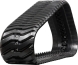 bobcat t190 set of 2 13" extreme duty bd tread rubber tracks (320x86lx49)