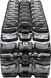 bobcat t190h set of 2 13" heavy duty xt tread rubber tracks (320x86x49)