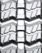 bobcat t180 set of 2 13" heavy duty z tread rubber track (320x86x49)