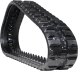 bobcat t190 set of 2 13" standard duty c tread rubber tracks (320x86bx49)