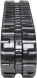 volvo mct85c set of 2 13" heavy duty c tread rubber tracks (320x86bx50)