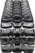 bobcat t66 set of 2 13" heavy duty xt tread rubber tracks (320x86x50)